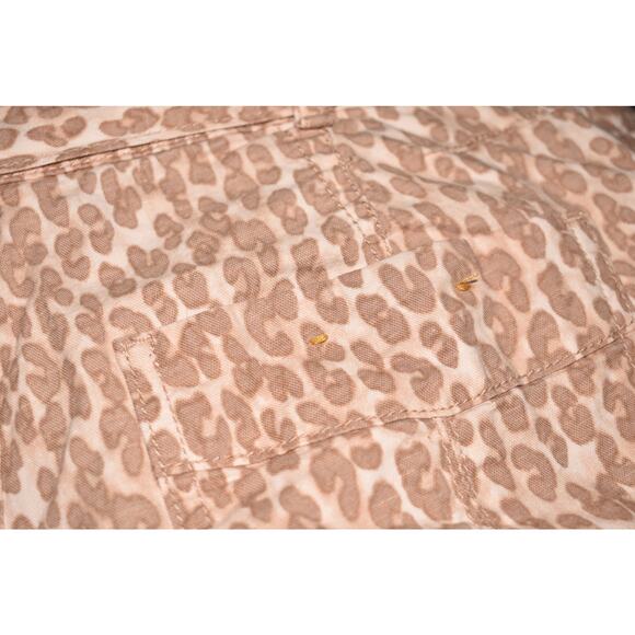 ANTHROPOLOGIE $98 The Wanderer Belted Utility Pant in Leopard‎ Print Size 28 - Picture 4 of 6